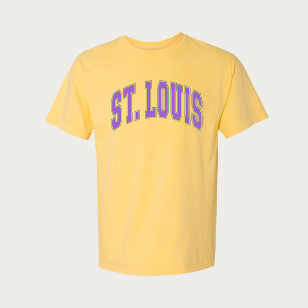 Mardi Gras Collegiate Structured Tee