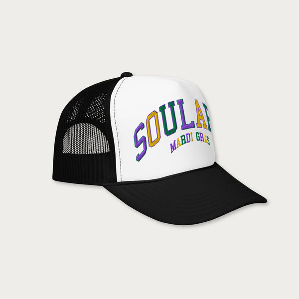 Soulard Mardi Gras foam trucker