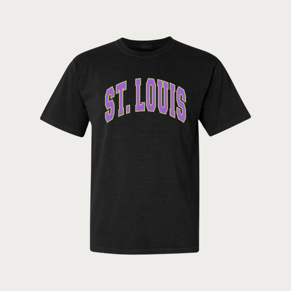 Mardi Gras Collegiate Structured Tee