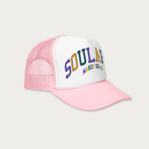 Soulard Mardi Gras foam trucker