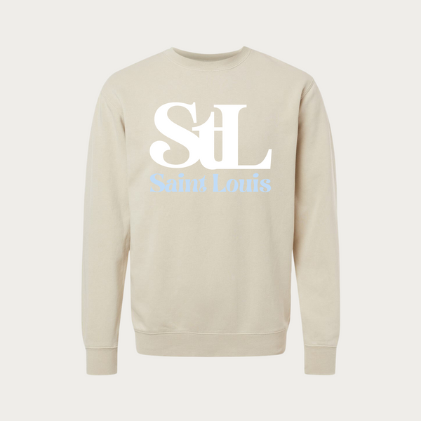 STL Saint Louis Hockey Crewneck