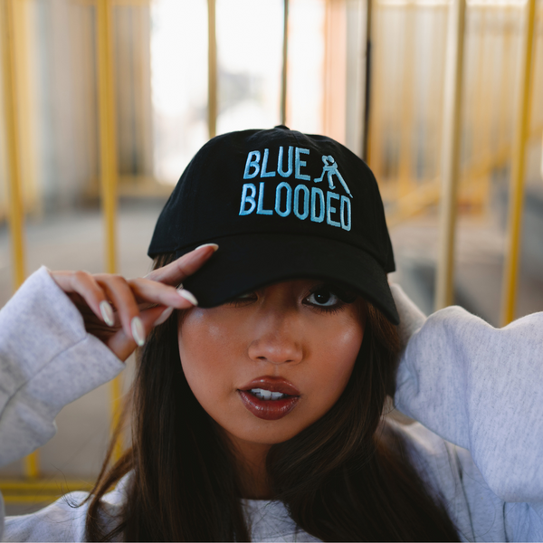 Blue Blooded Dad Cap