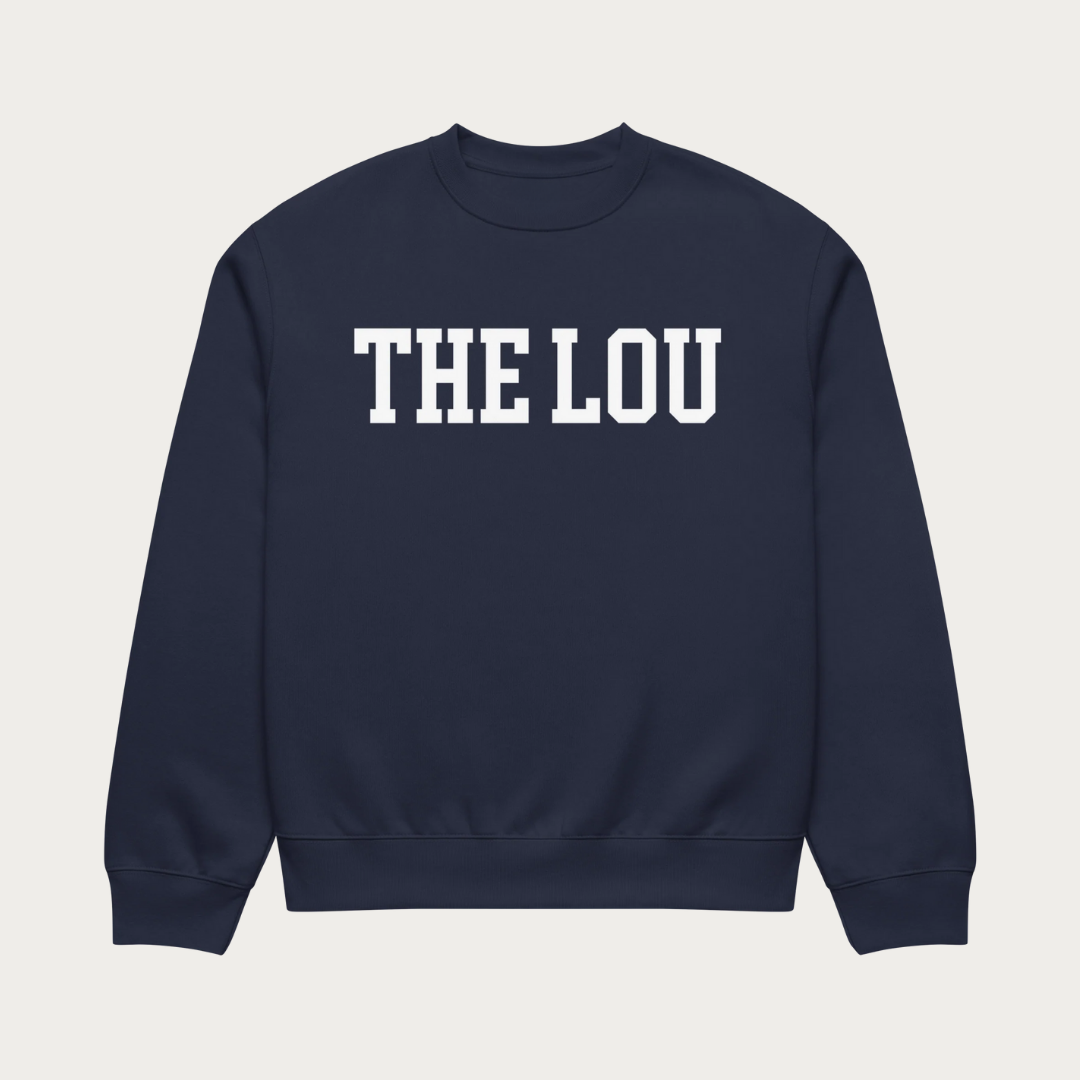 THE LOU Oversized heavyweight sweatshirt