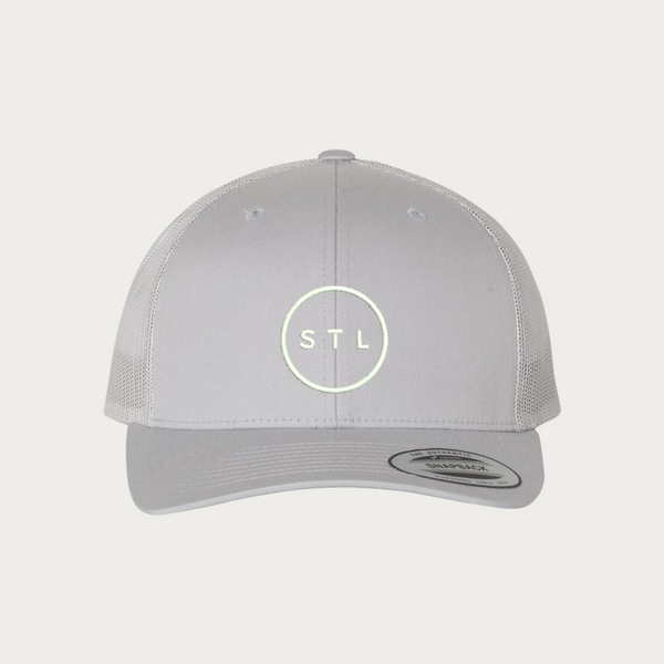 City Circle Puff Curved Bill Trucker