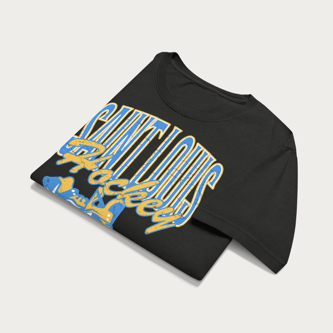 Saint Louis Hockey Tour Unisex oversized t-shirt - Vintage Black