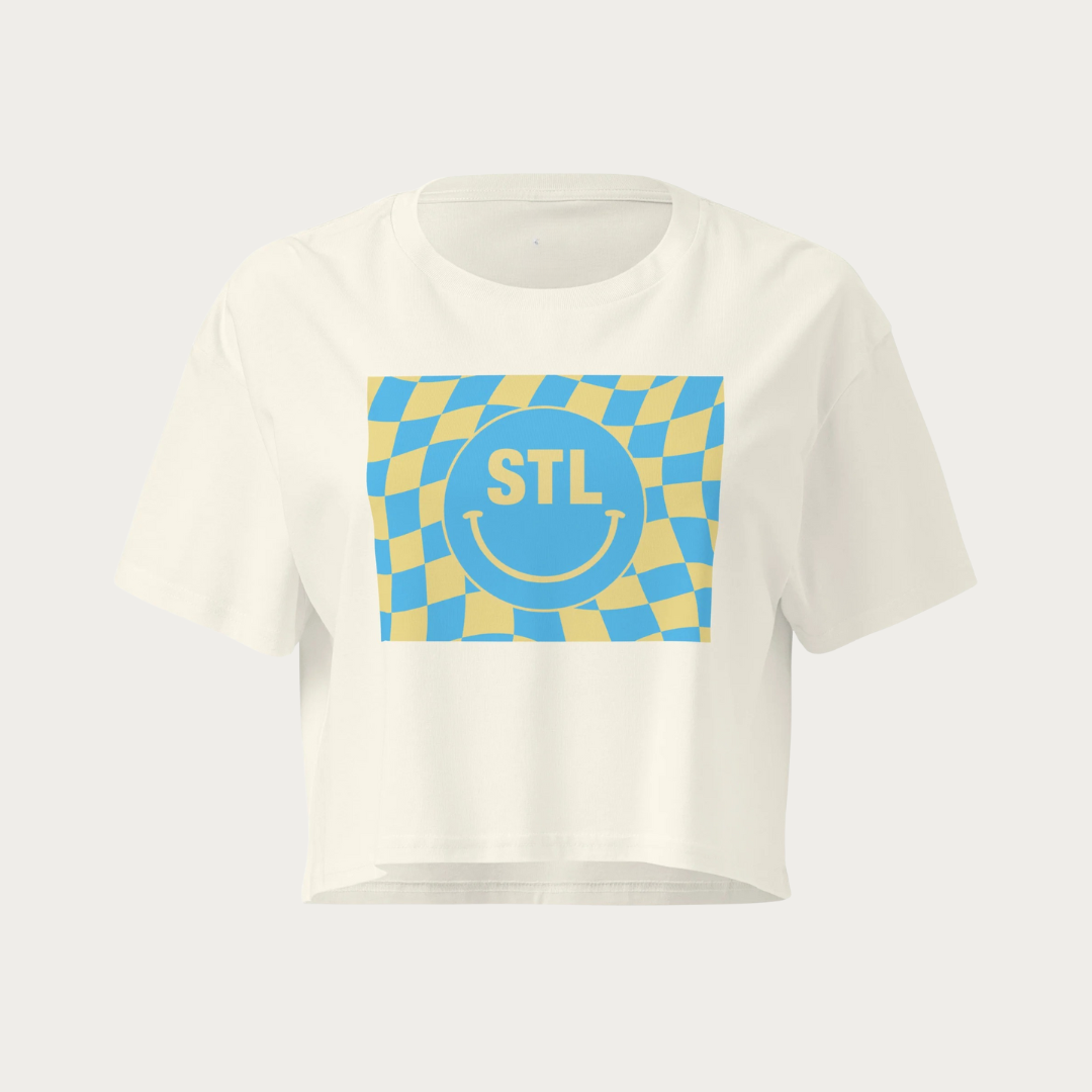 Smiley Women’s crop top