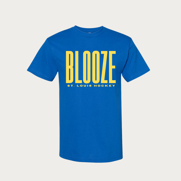 Blooze St. Louis Hockey Royal Heavyweight Tee