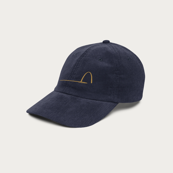 Arch corduroy cap
