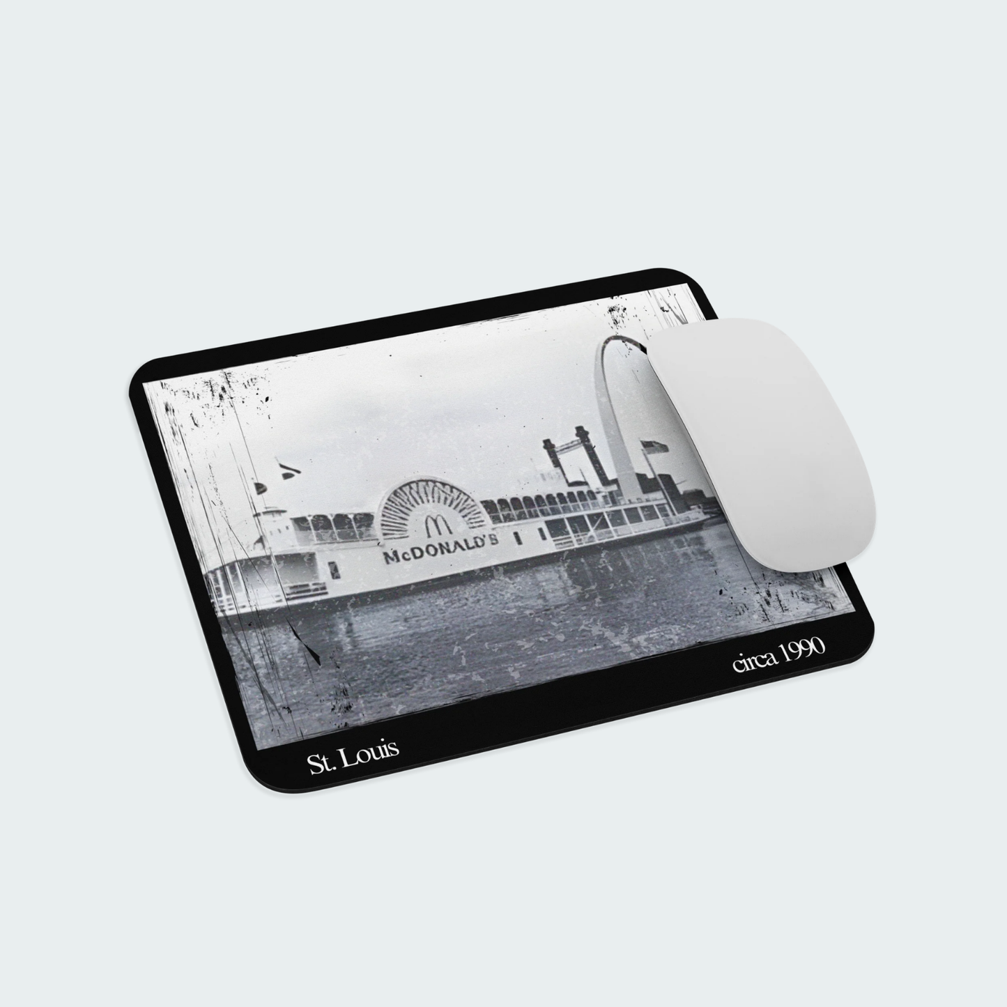 The McDonalds Riverboat Mouse pad