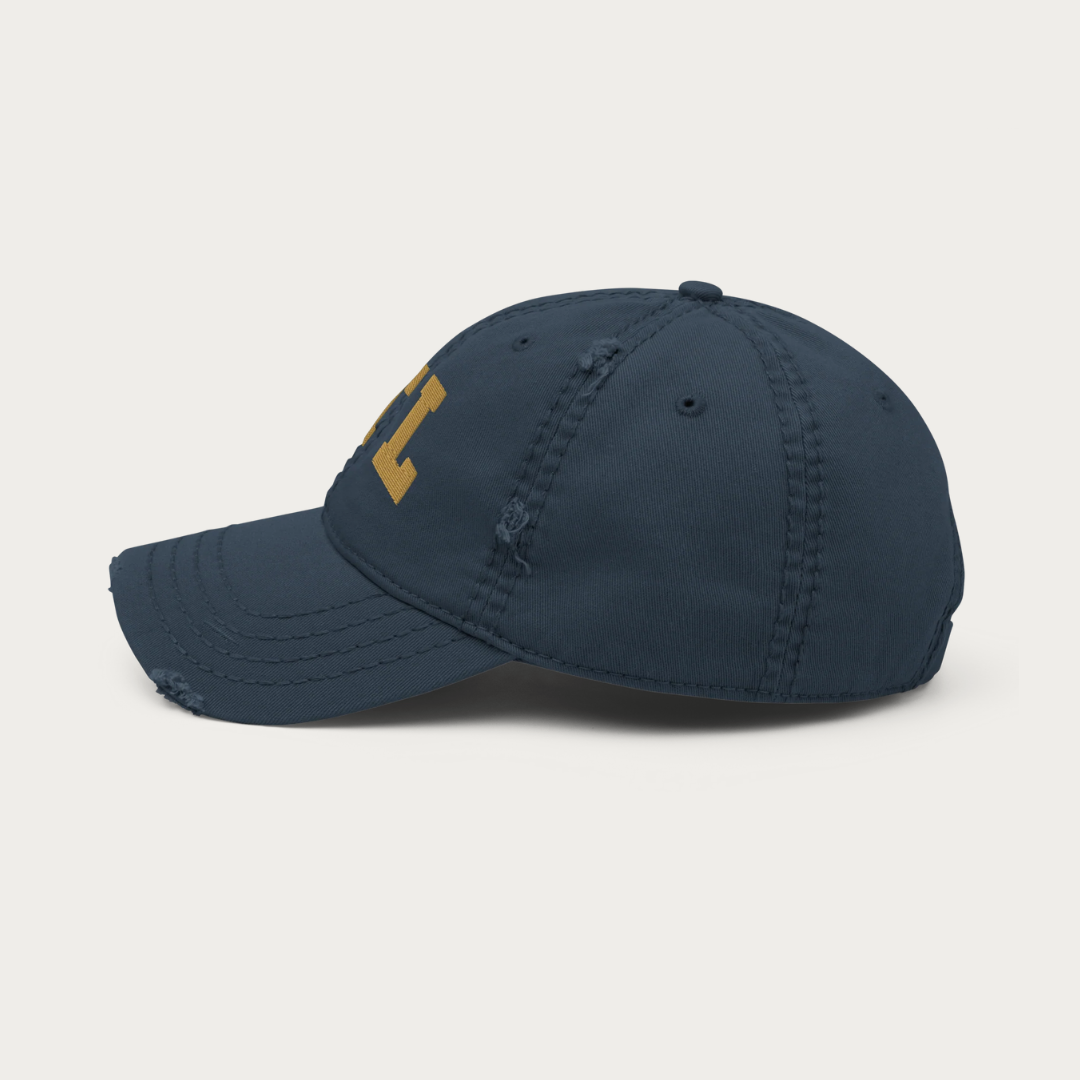 STL Distressed Dad Hat