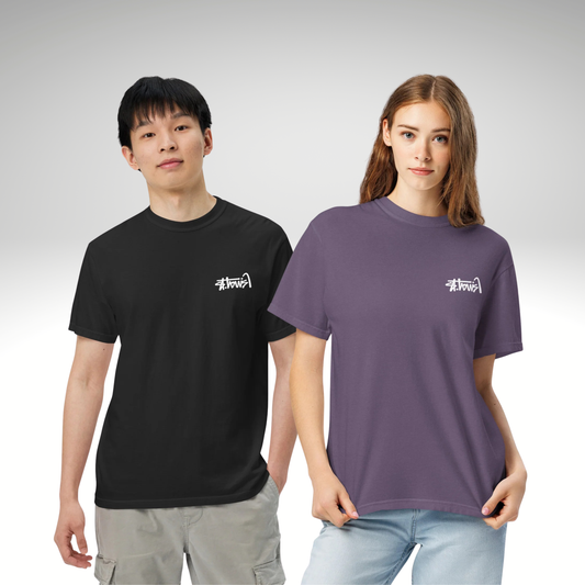 St. Lussy garment-dyed t-shirt