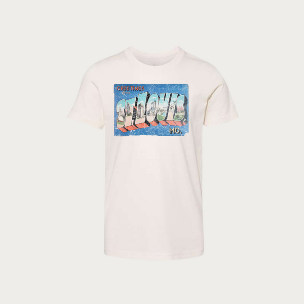 Greetings From St. Louis Postcard Youth Tee