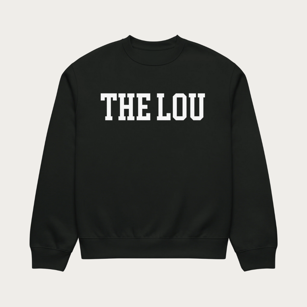 THE LOU Oversized heavyweight sweatshirt