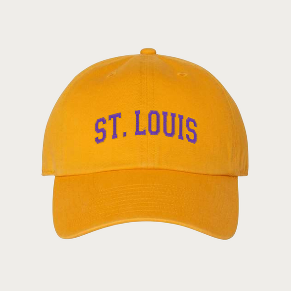 Mardi Gras Collegiate Dad Cap