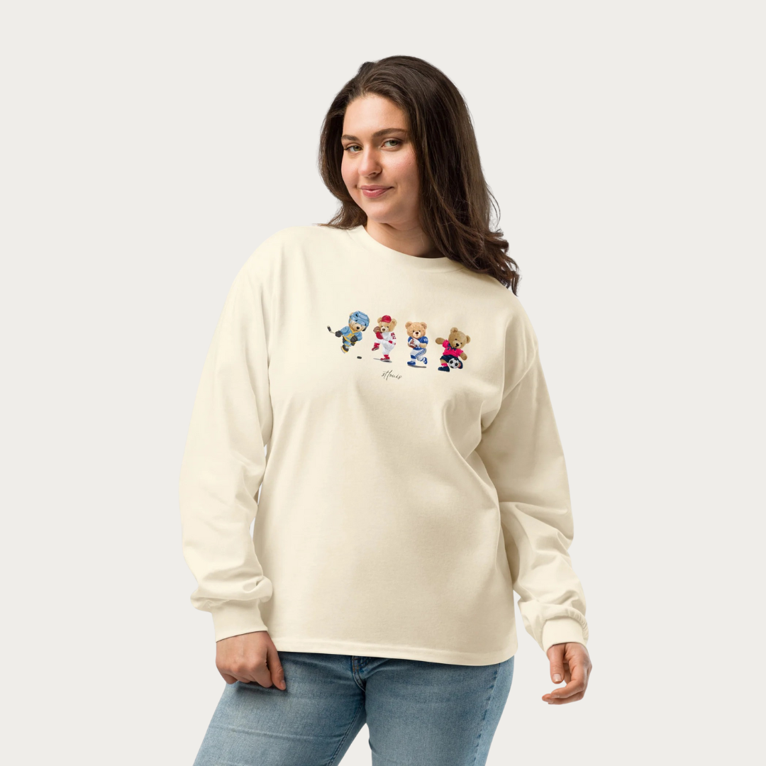 Sporty Bears Premium heavyweight longsleeve