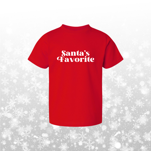 Santa's Favorite Toddler Tee