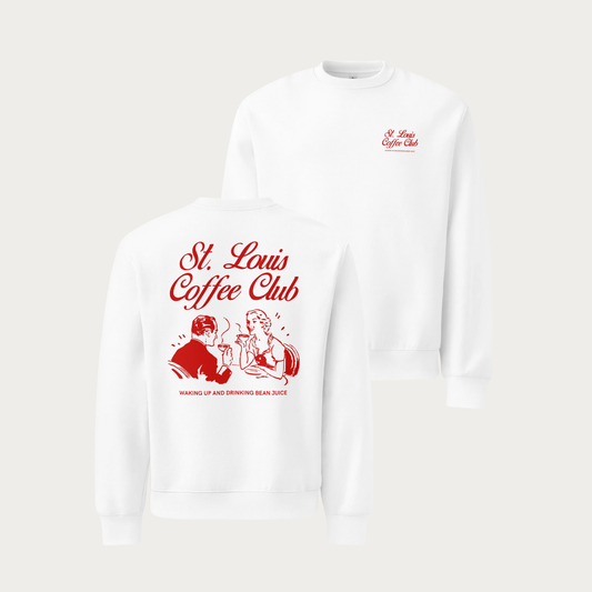 Coffee Club Oversized heavyweight sweatshirt