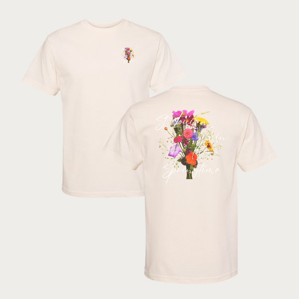 St. Louis in the Springtime Cotton Tee