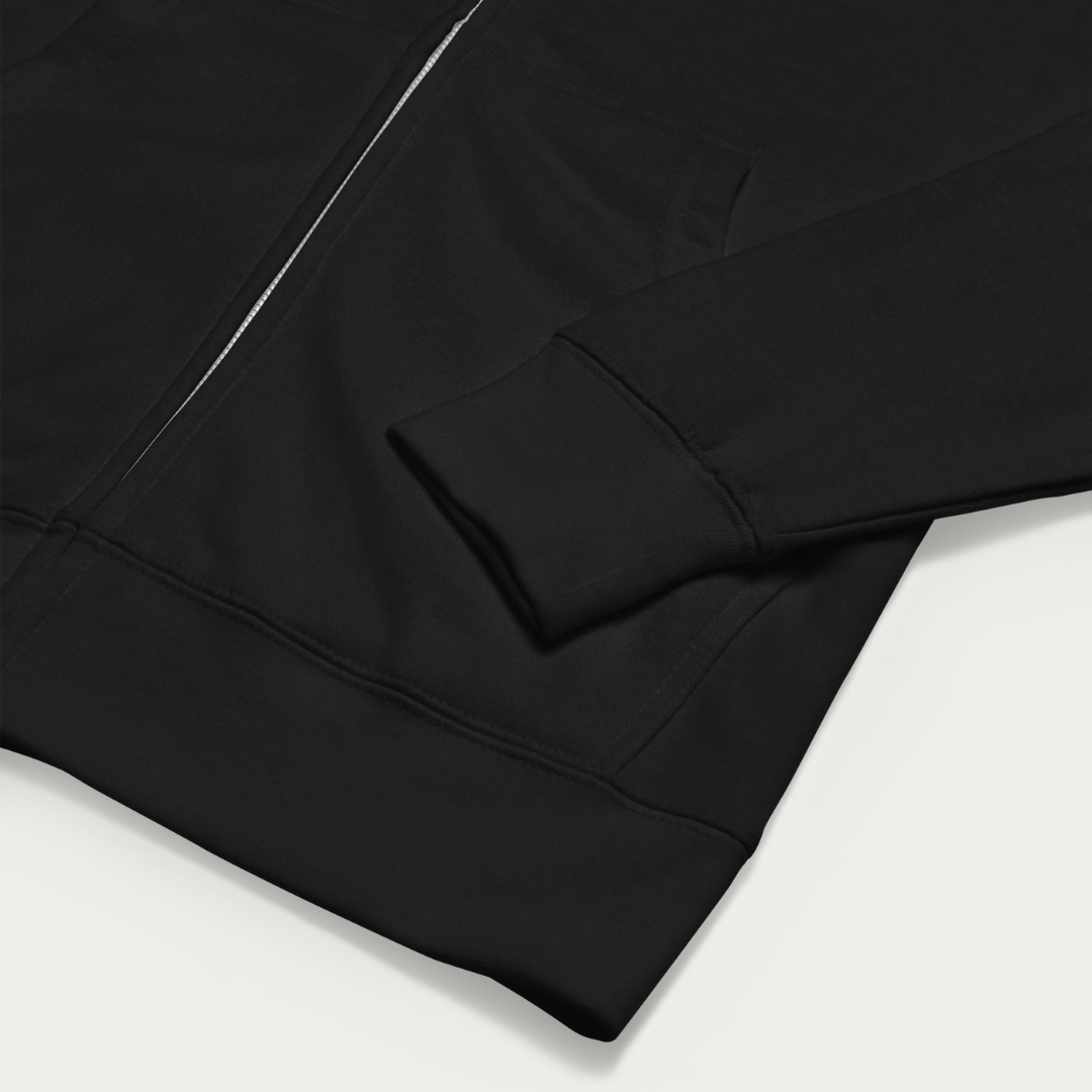 Cherry blossom Unisex fleece zip up hoodie