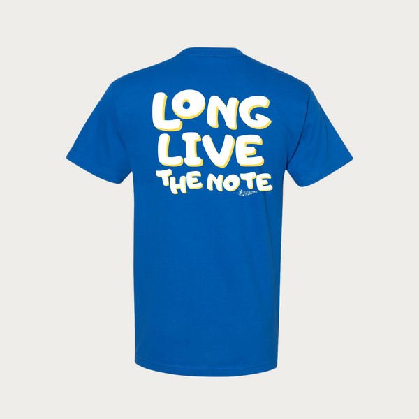 Long Live The Note Heavyweight Tee