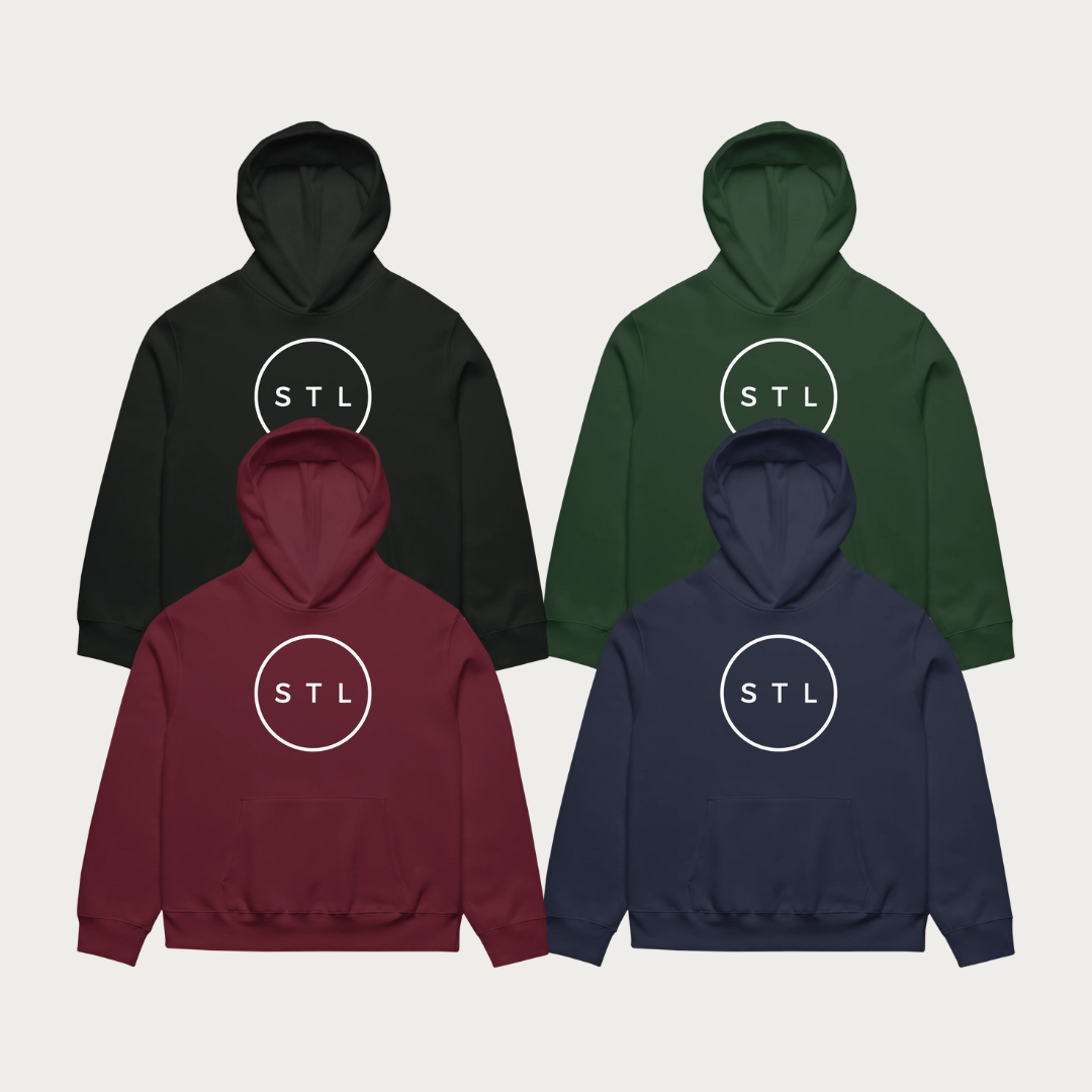 City Circle Oversized heavyweight hoodie