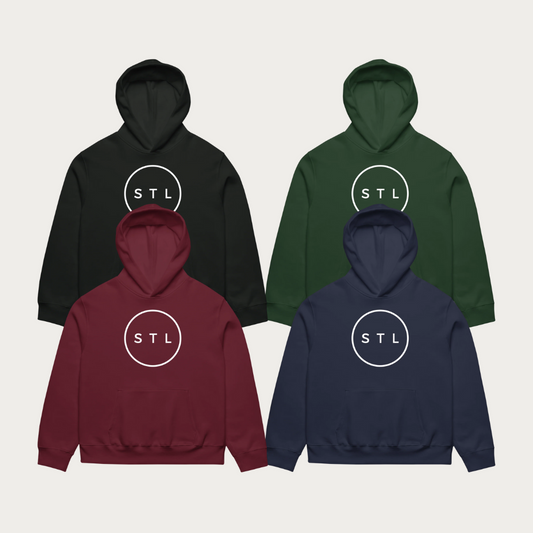 City Circle Oversized heavyweight hoodie