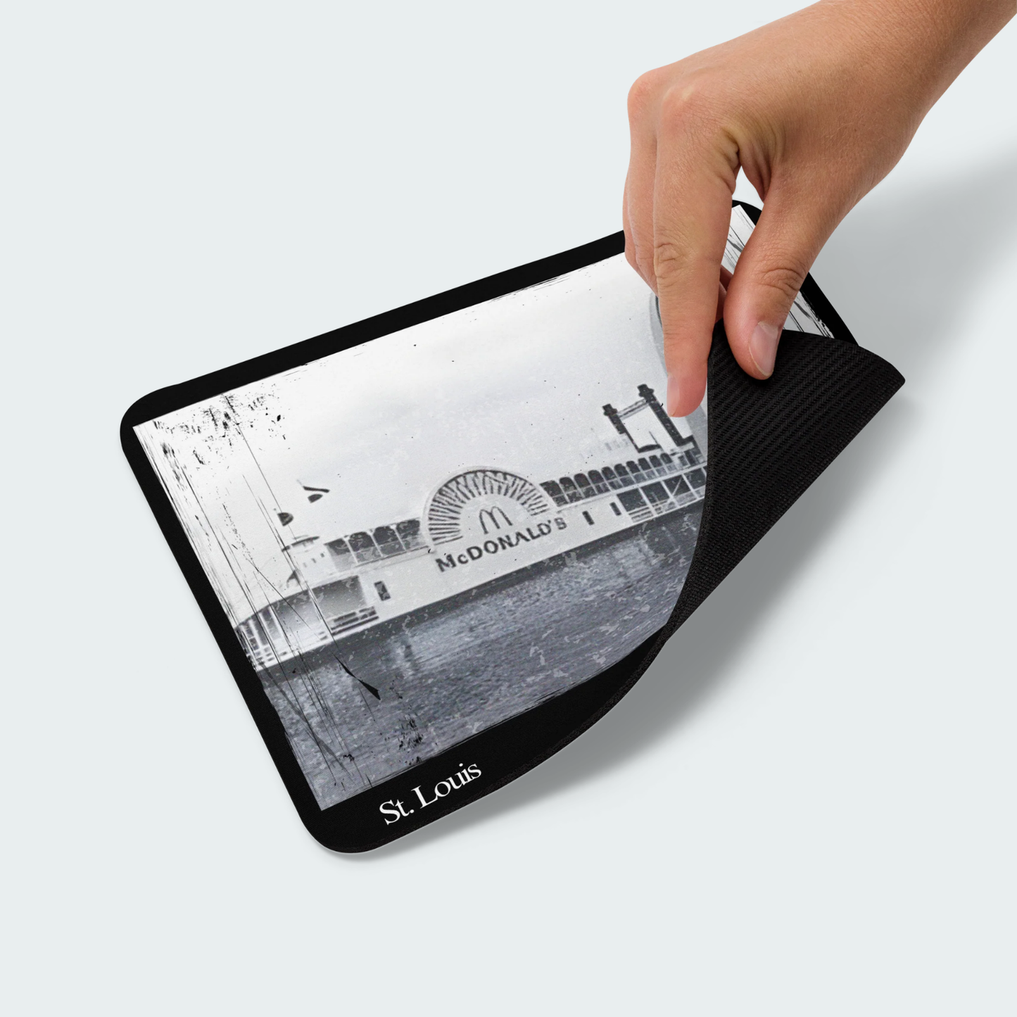 The McDonalds Riverboat Mouse pad