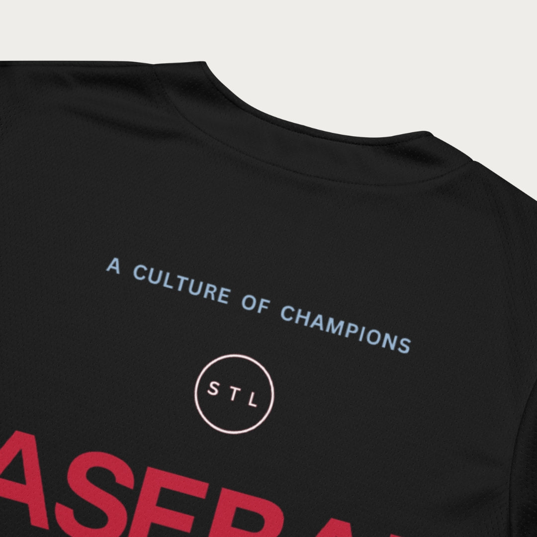 Black STL Baseball jersey