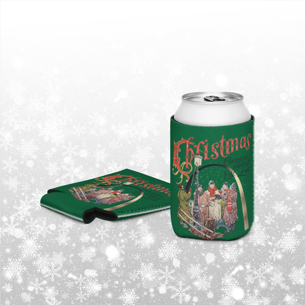 Christmas Carolers Koozie