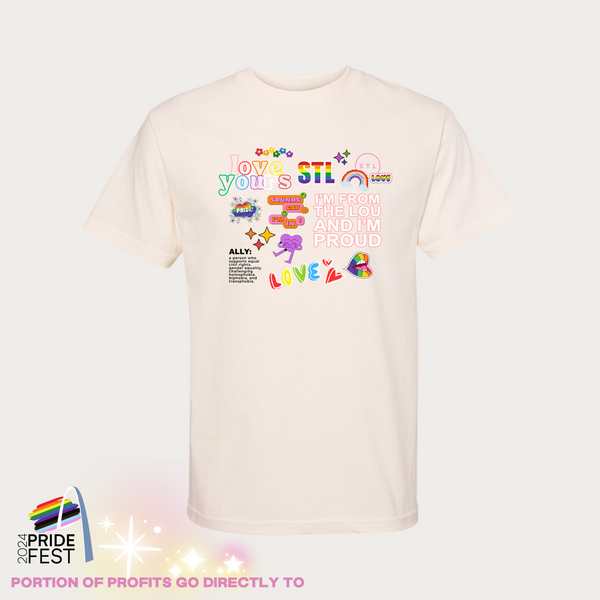 Pride Collage Heavyweight Cotton Tee