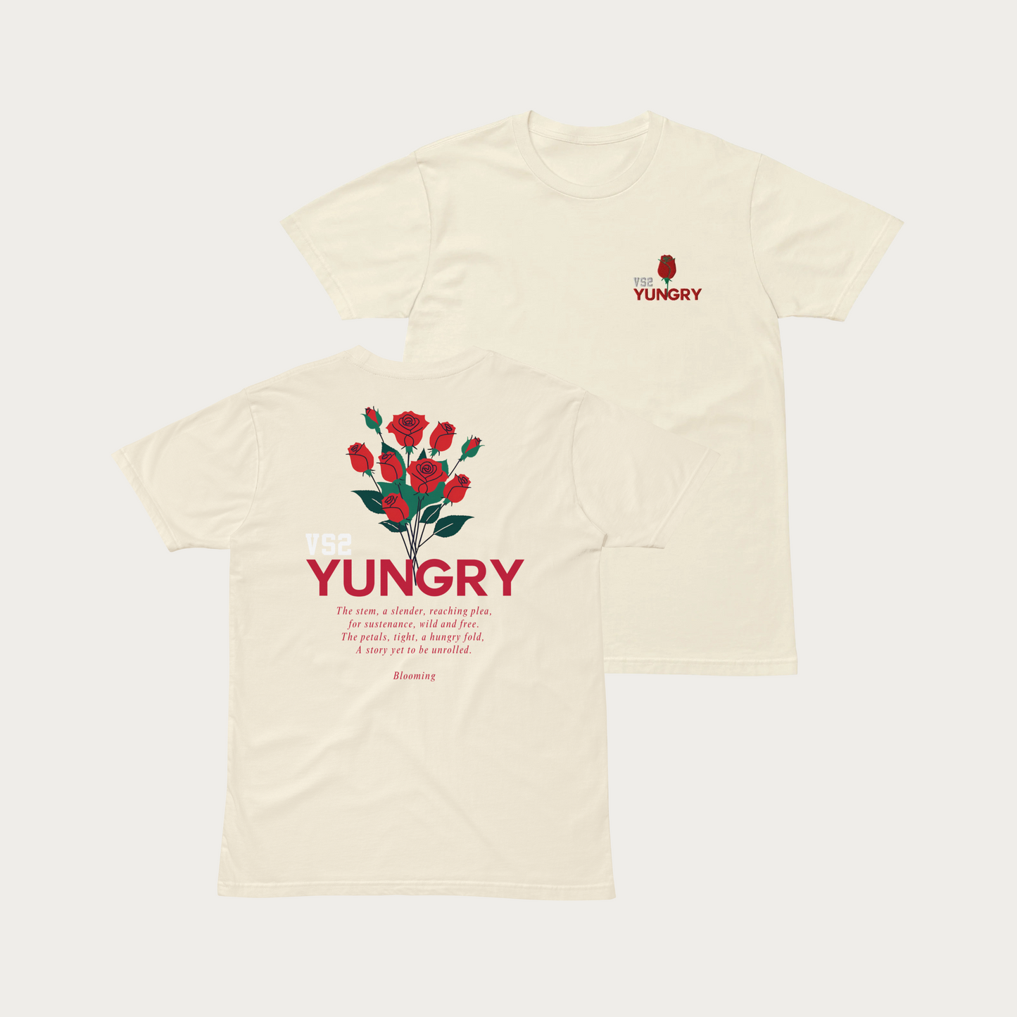 Budding Unisex premium t-shirt - Cream