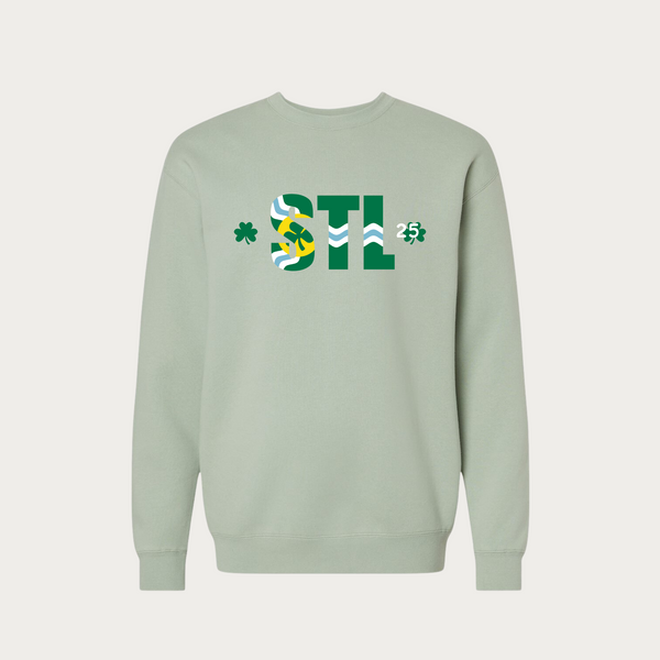 St. Pat's STL Flag Heavyweight Crewneck Sweatshirt