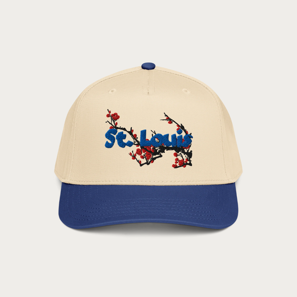 Cherry 5 panel cap