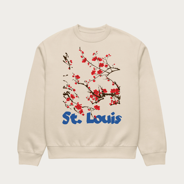 Cherry Blossom Oversized heavyweight sweatshirt