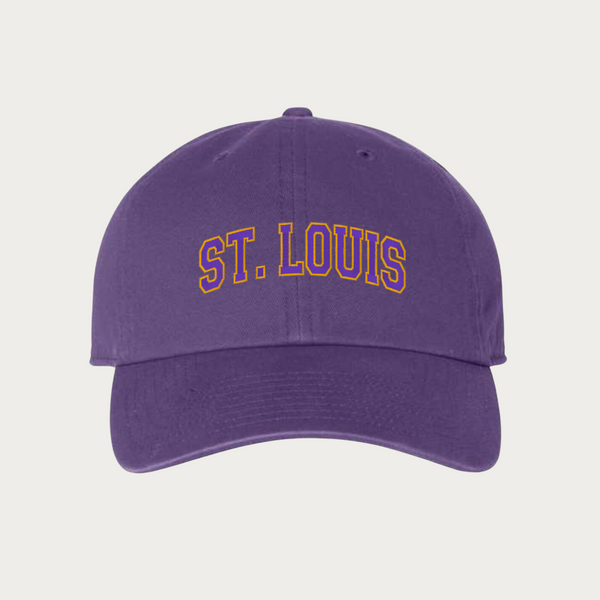 Mardi Gras Collegiate Dad Cap