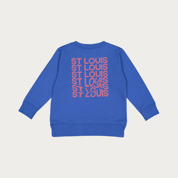 St. Louis Wavy Toddler Crewneck