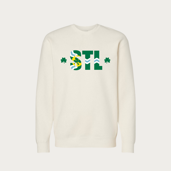 St. Pat's STL Flag Heavyweight Crewneck Sweatshirt