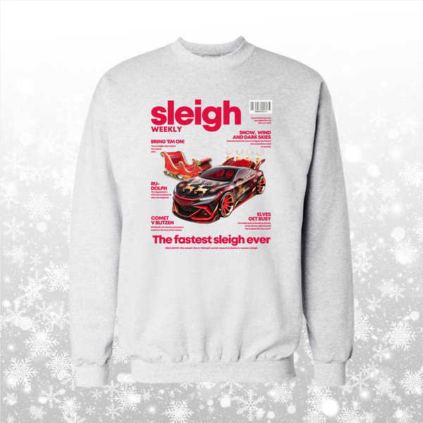 Sleigh Magazine Cover Crewneck