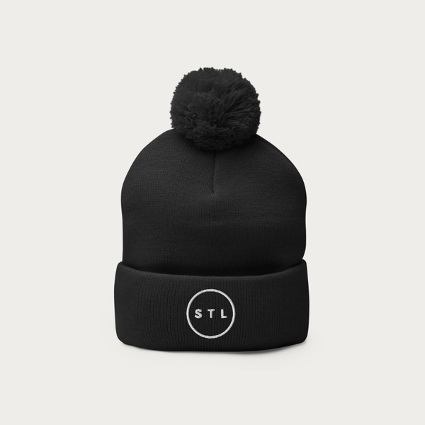 City Circle Pom-Pom Beanie