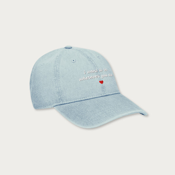 Wherever you are Denim Hat