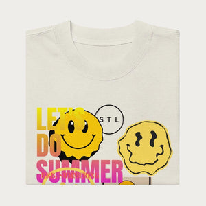 Summertime Oversized faded t-shirt
