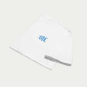 Embroidered Gothic oversized t-shirt