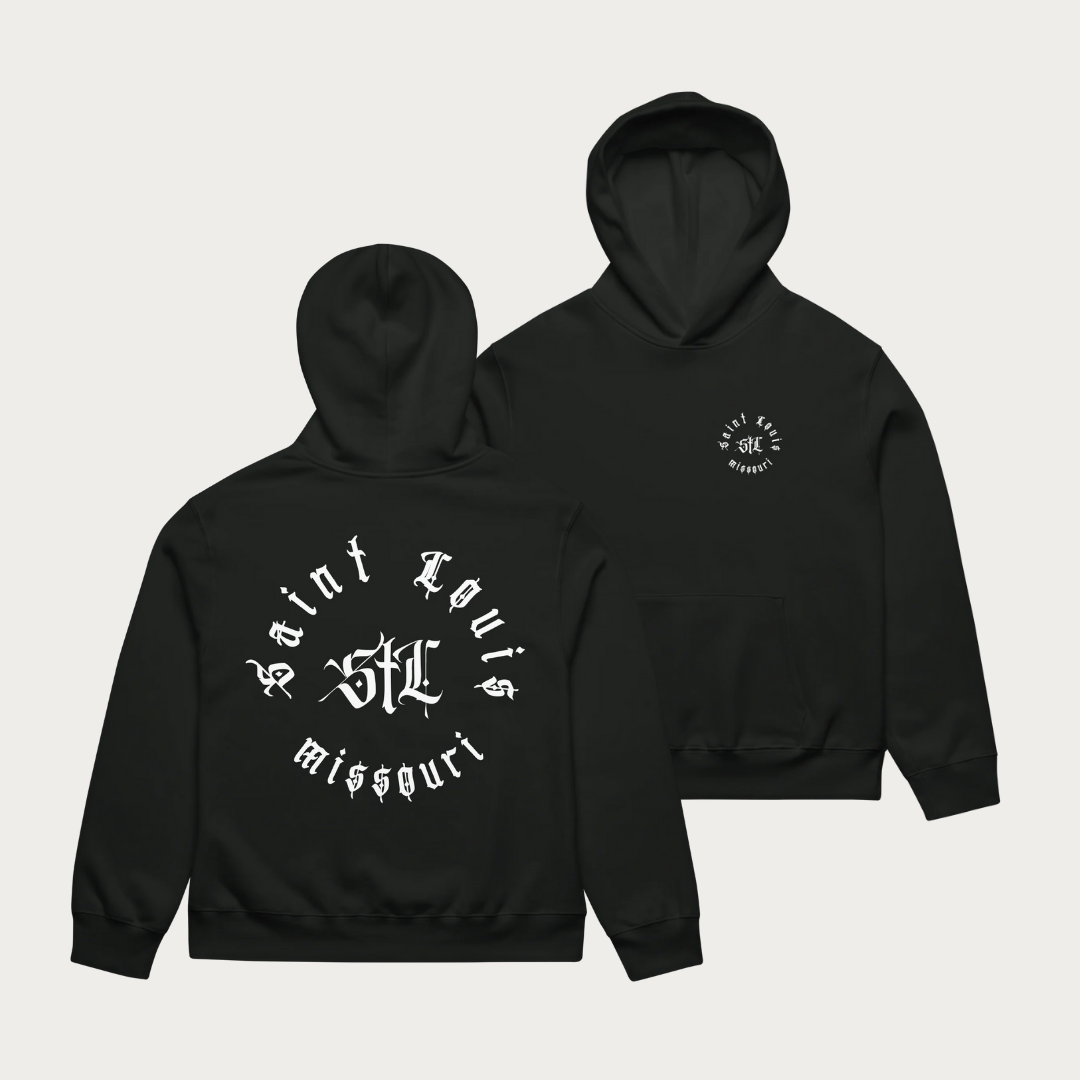 Gothic Oversized heavyweight hoodie