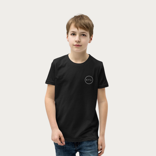 Youth Embroidered City Circle T-Shirt