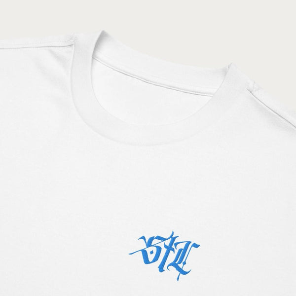 Embroidered Gothic oversized t-shirt