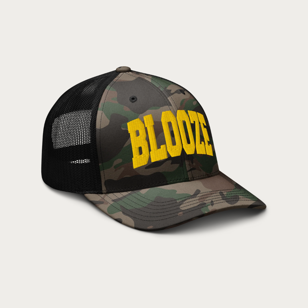 BLOOZE Camouflage trucker hat