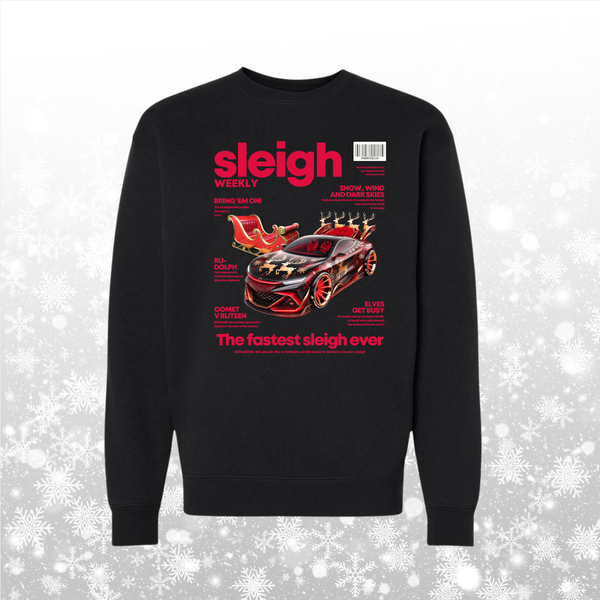 Sleigh Magazine Cover Crewneck