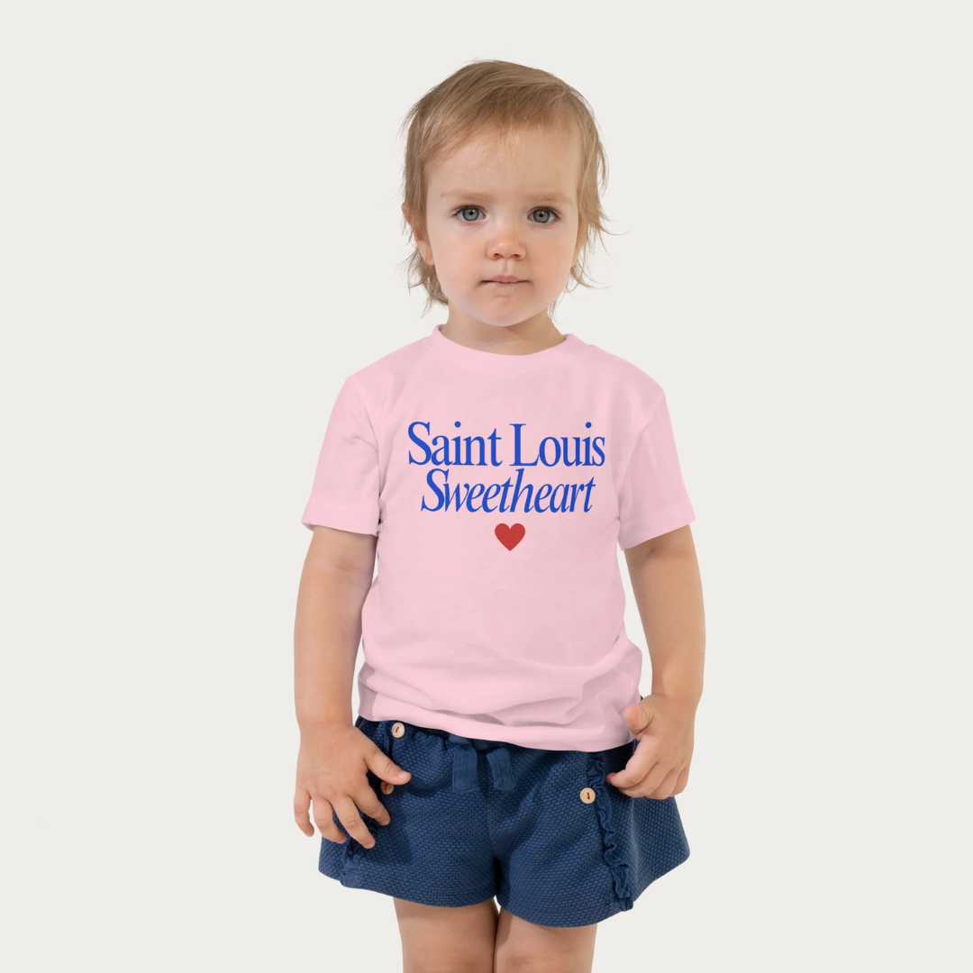 Sweetheart Toddler Short Sleeve Tee