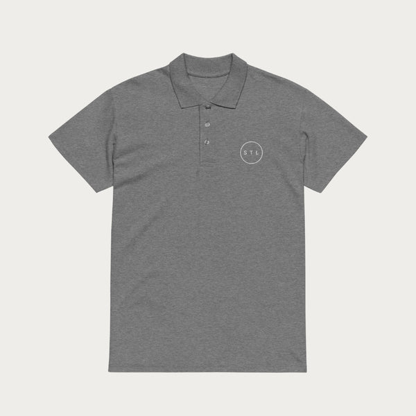 Premium pique City Circle polo shirt