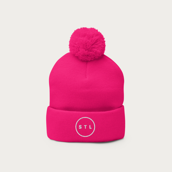 City Circle Pom-Pom Beanie